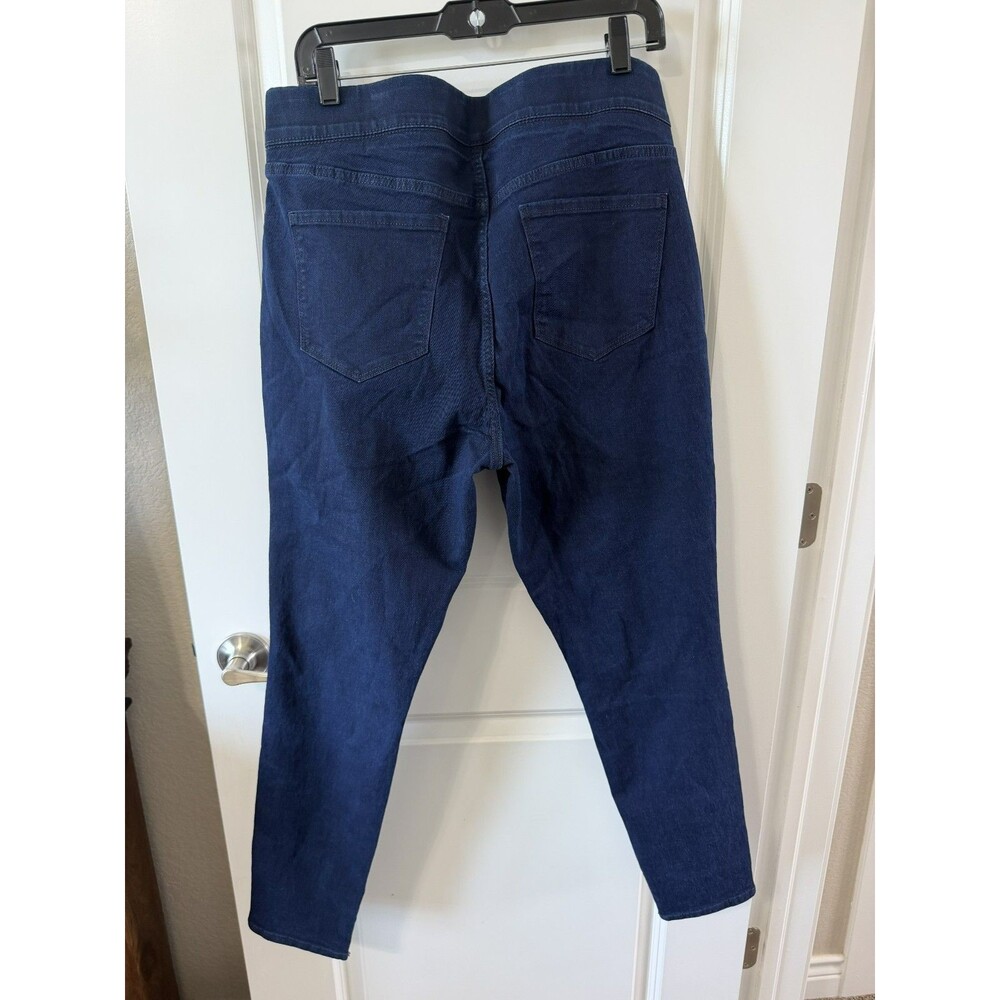NWT Old Navy Rockstar high rise super skinny pull on jeans womens PLUS 16 Blue - Picture 2 of 4
